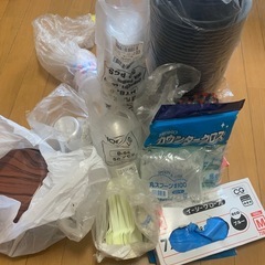 業務用使い捨て カップ 皿　丼 カゴ付きの画像