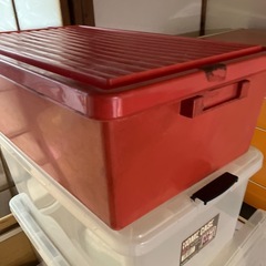 (引取先決まりました！)衣装ケース　プラスチックの画像