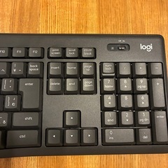 【美品】Logicool（ロジクール）耐水 
静音ワイヤレスキーボード K295の画像