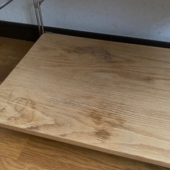 無印良品 ステンレス ユニットシェルフ オーク材 棚 本棚 ワイド 中の画像