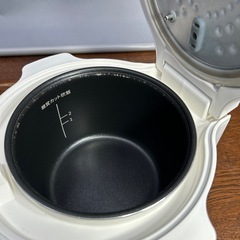 LOCABO糖質カット炊飯器 JM-C20E-B/W 白　管理番号864
の画像