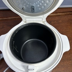 LOCABO糖質カット炊飯器 JM-C20E-B/W 白　管理番号864
の画像