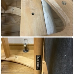 ヤリモク　姿勢良く座れる椅子の画像