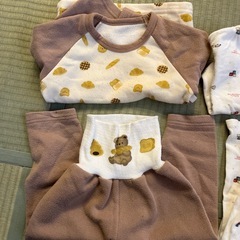 パジャマ2点セット90の画像