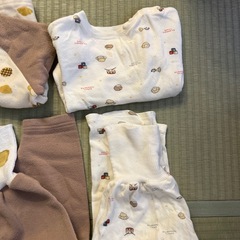 パジャマ2点セット90の画像