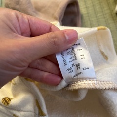 パジャマ2点セット90の画像