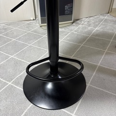 椅子　回転式　上下可能　カウンターチェアの画像