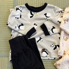 パジャマ2点セット90の画像