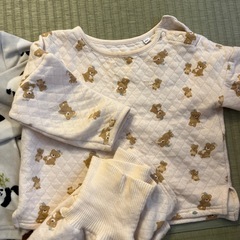 パジャマ2点セット90の画像