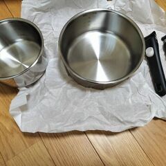 【未使用品】ノジマ　プレミアムステンレス鍋10点セットの画像