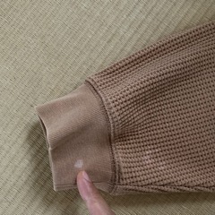 UNIQLOワッフルワンピースの画像