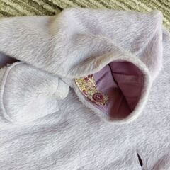 ポンチョ　Bebe  サイズフリー50-90の画像