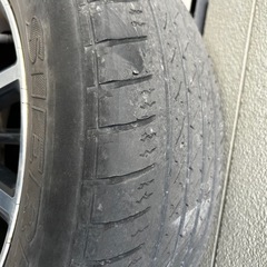 日産　【純正ホイール　17インチ】　225/65R17 夏タイヤセットの画像
