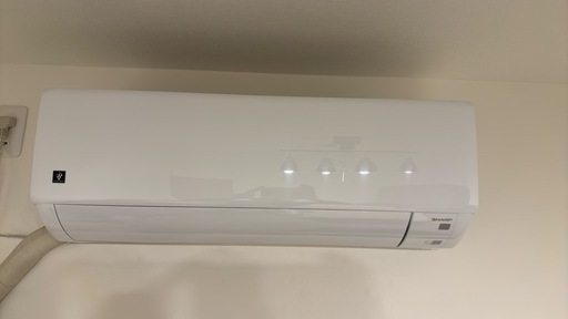 SHARPエアコン室内機室外機