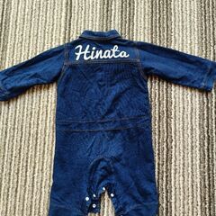 ロンパース　bebe　デニム　90の画像