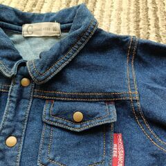 ロンパース　bebe　デニム　90の画像