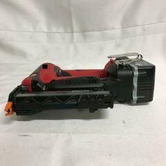 【北見市発】マックス MAX 充電式ピンネイラ TJ-35P1 赤 コードレス DIY 内装仕上げ 前使用者名前あり (D6660nthYM)の画像