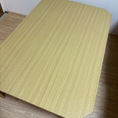 美品　ニトリ　テーブル　折りたたみ　机の画像
