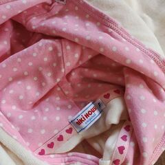 ポンチョ　ミキハウス　サイズフリー70-90の画像