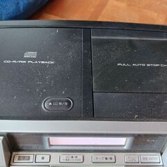 ラジカセ　パナソニック製　RX-MDX85の画像