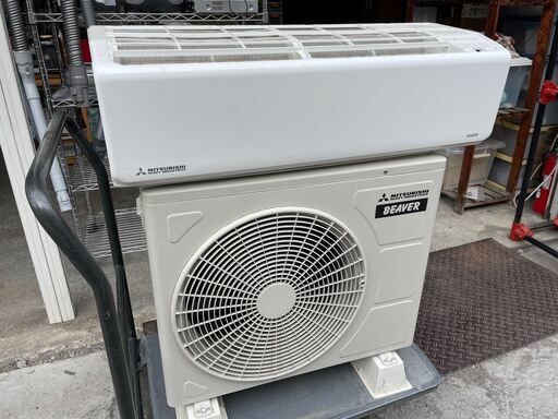 ★状態〇★ 家電 ルーム エアコン 三菱 ビーバーエアコン SRK22TY 2020年製 2.2kW 6畳