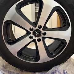 メルセデスベンツGLC19インチ 純正ホイール 4本 空気圧センサー付　DM-V3 235/55R19の画像