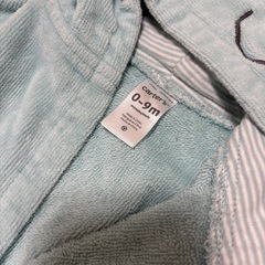 Carter'sの湯上がりバスローブの画像