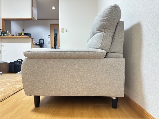 3人掛けソファ 布張りタイプ【使用歴1年半】