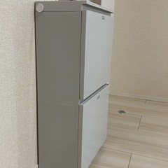 ゴミ箱 2段 スリムの画像