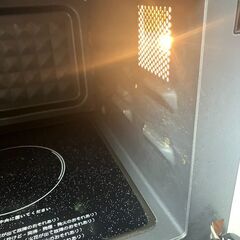 オーブンレンジ（オーブン用 皿付き）山善 YAMAZEN 2018年製 動作品 YRJ-F180Vの画像