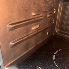 オーブンレンジ（オーブン用 皿付き）山善 YAMAZEN 2018年製 動作品 YRJ-F180Vの画像