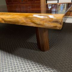 一枚板 座卓の画像