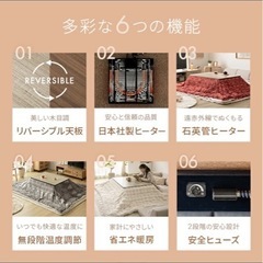 コタツ机の画像