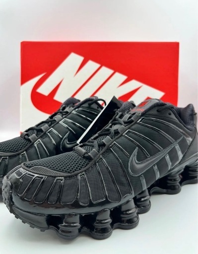 NIKE SHOX TL 29cm Black Max Orange 新品未使用品