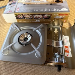 　決まりました。　IWATANI カセットコンロ達人スリムIIIの画像