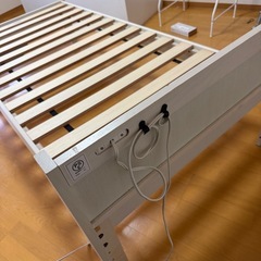 無料　ニトリ製シングルベッドの画像