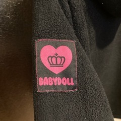 11.ベビードール　裏ボアアウター100cmの画像