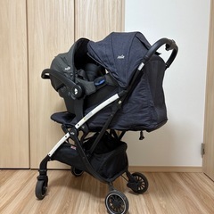 joie  スマバギ ベビーカー　ちゃチャイルドシートの画像