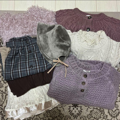 【★最安値★】美品多数 レディース 衣類 秋冬服 40点 まとめ売り ニット コート サイズ多数 婦人服の画像