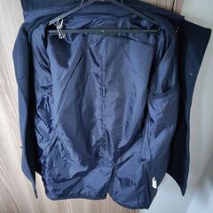 【価格相談可】ピーコート（メンズの L サイズ 、生地はメルトン、色はネイビー）の画像