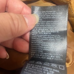 キッズ　ジャンパー　ダウン　115cmの画像