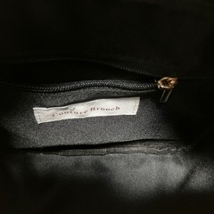 新品、黒エナメルバッグの画像