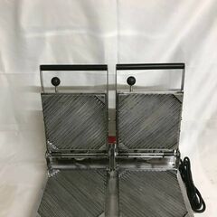 【北見市発】サンテック SUNTEC パニーニクッカー PC-20 業務用 調理機器 ホットサンドメーカー (D6665wYM)の画像