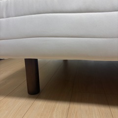 【12/27AM引取希望】無印良品　脚付マットレス　セミダブルの画像