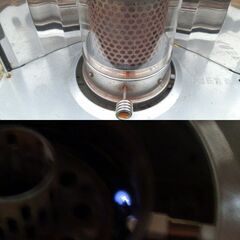 石油ストーブ GKP-P244N-K 簡易清掃済み 着火消化確認済みの画像