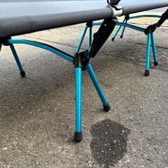 【自社配送は札幌市内限定】CTS アウトドアコット CTS-CT1B ブラック 軽量 耐荷重約150kg 中古【USED】の画像