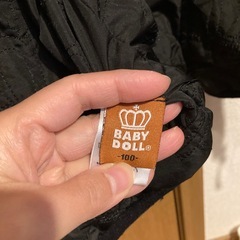 12.ベビードール　リバーシブル裏ボアアウター　100cmの画像