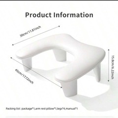 アームレスト　ハンドレスト　ネイル　U字　ハンドマッサージ 手置きくっしょわクッションの画像