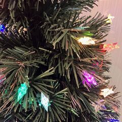 LEDファイバークリスマスツリーの画像