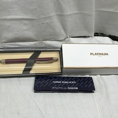 ⭐︎ドリーム2号館⭐︎⭐️ジモティー割引⭐️PLATINUM DOUBLE ACTION/シャープペン・ボールペン赤・黒の画像
